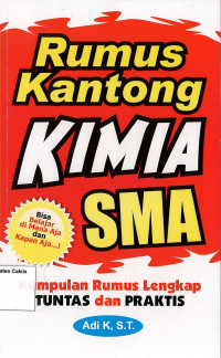 Rumus Kantong Kimia SMA