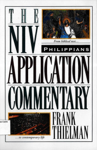 Niv Application Comentary, The: Philippians