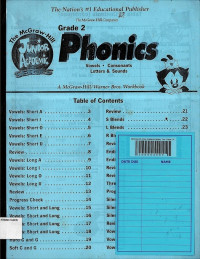 McGraw-Hill Junior Academic Series, The: Grade 2 Phonics