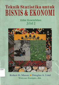 Teknik Statistika untuk Bisnis & Ekonomi: Edisi Kesembilan: Jilid 2