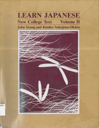 New College Text Volume II: Learn Japanese