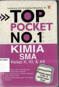 TOP Pocket No.1 Kimia SMA Kelas X, XI, & XII