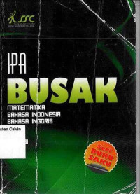 IPA Busak: Matematika, Bahasa Indonesia, Bahasa Inggris, Fisika, Kimia, Biologi