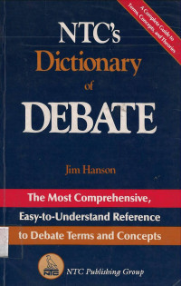 Image of NTC's Dictionary of Debate