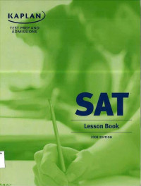 SAT Lesson Book: Kaplan Test Prep and Admissions