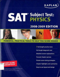 Kaplan: SAT Subject Test Physics 2008-2009 Edition