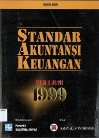 Buku Dua Standar Akuntansi Keuangan Per 1 Juni 1999