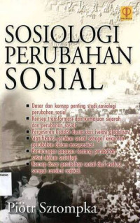 Sosiologi Perubahan Sosial