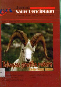 Jurnal Sains Penciptaan: Rekayasa Genetika Modern Pada Masa Yakub