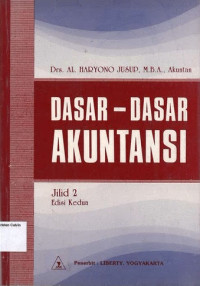 Dasar-Dasar Akuntansi Jilid 2