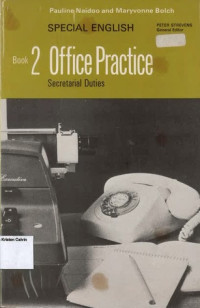 Book 2 Office Practice Secretarial Duties: Special English