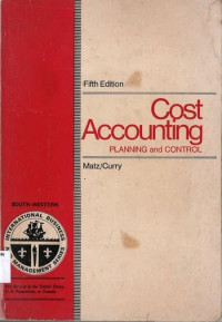 Cost Accounting: Planning and Control