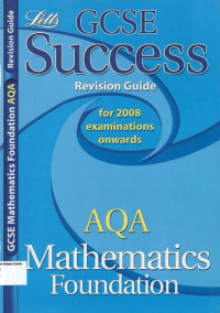 AQA Mathematics Foundation: GCSE Success Revision Guide