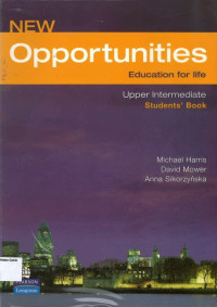 Students' Book: New Opportunities Education for Life, Upper Intermediate