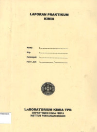 Laporan Praktikum Kimia: Laboratorium Kimia TPB