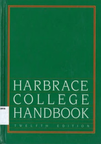 Harbrace College Handbook: Twelfth Edition