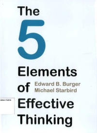 5 Elements of Effective Thinking, The