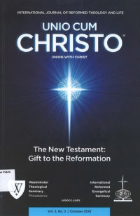 Unio Cum Christo: Unio With Christ: Vol.2, No.2