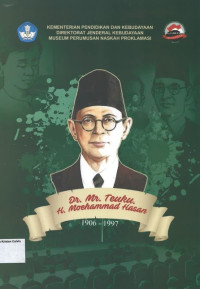 Dr. Mr. Teuku. H. Moehammad Hasan 1906-1997