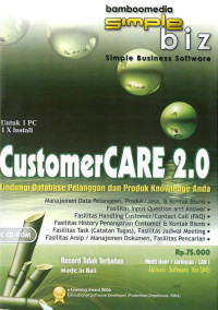 Costumer Care 2.0: Pelanggan Aset Berharga