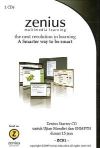 Zenius Starter CD untuk Ujian Mandiri dan SNMPTN Durasi 15 Jam: ZC01