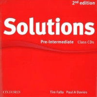 2nd Edition Class CDs: Solution Pre-Intermediate