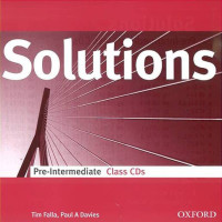 Solutions Pre-Intermediate Class CDs