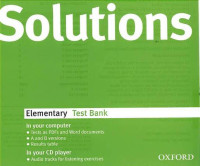 Solutions Elemntary Test Bank