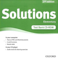 Test Bank CD-ROM 2nd edition: Elementary: Solutions
