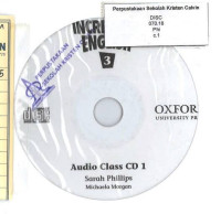 Incredible English #3 Audio Class CD #1