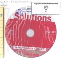 Solutions Pre-Intermediate Class CD1: Units 1-5