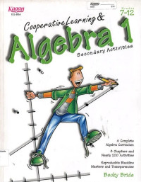 Algebra 1: Cooperative Learning: Grades 7-12