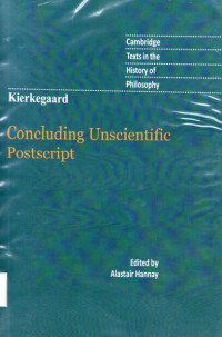 Kierkegaard: Concluding Unscientific Postscript