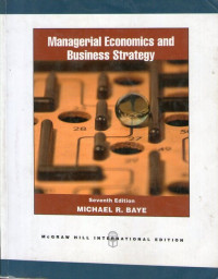 Managerial Economics and Business Strategy Seventh Edition