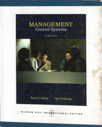 Management Control systems Welfth Edition