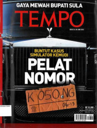 Tempo 24-30 Juni 2013