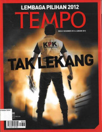 TEMPO: TAK LEKANG: (31 Desember 2012-4 Januari 2013)