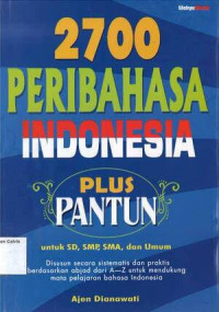 2700 PERIBAHASA INDONESIA PLUS PANTUN